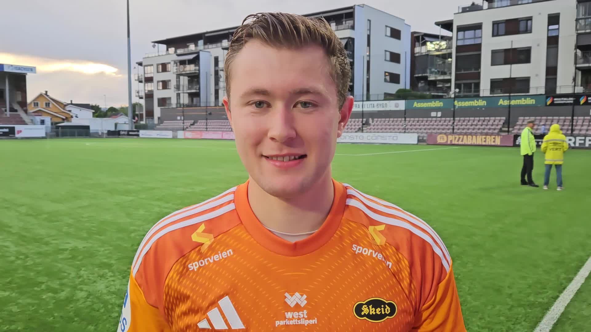 Marcus Andersen etter Mjøndalen - Skeid